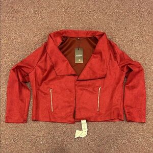 L'AGENCE Bold Red Blazer